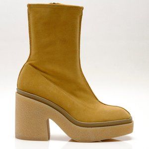 free people gigi ankle boot camel  size 6.5